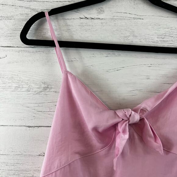 BP Pink Spaghetti Strap Tie Front Tank Top Size 2X - Picture 3 of 8
